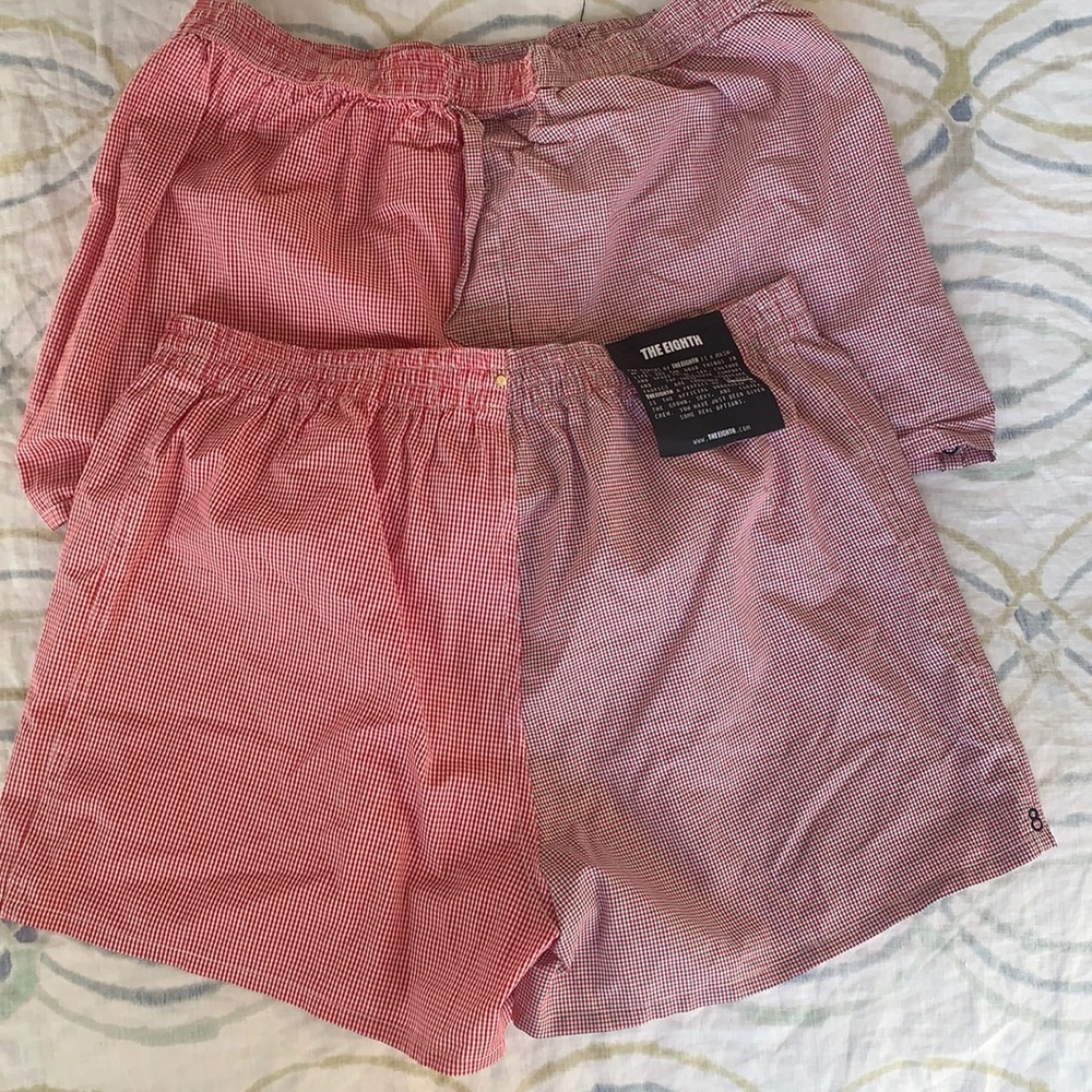 NWT The Eighth men’s luxury boxer shorts